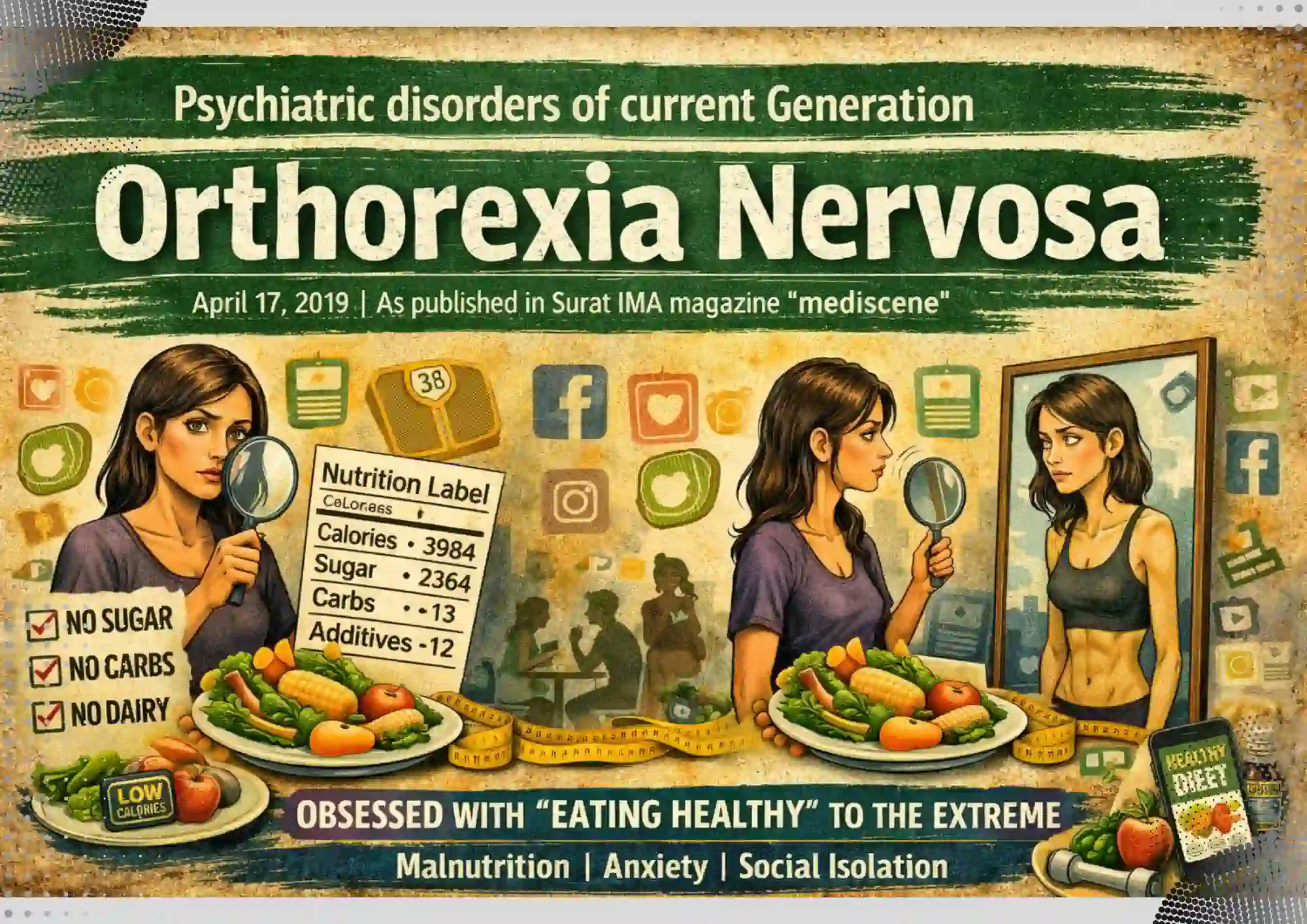 "Psychiatric disorders of current Generation" - Orthorexia Nervosa
